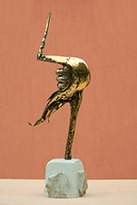 Bird II - Bronze sculpture, 90cm, 1998